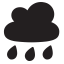 Rain - Cloud Icon, cloud,rain