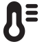 Thermometer with Levels Icon, temperature,thermometer