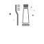 Brush & Bottle Icon, bottle,brush
