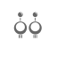 Earrings Icon, accessory,earrings