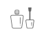 Perfume & Brush Icon, brush,perfume