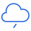 Rain Cloud Icon, rain,cloud,light rain