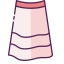 Long Skirt Icon, long skirt,skirt