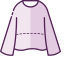 Long - Sleeve Crew Neck Shirt Icon, long - sleeve shirt,top