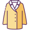 Woolen Coat Icon, woolen coat,outerwear