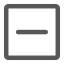 Minus Square Outline Icon, minus,square,outline