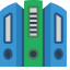 Files and Folders Icon, files,folders,organization