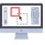 Monitor Icon, monitor,display,screen