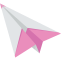 Paper Plane Icon, paper plane,message,send