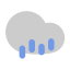 Heavy Rain Weather Icon, heavy rain,rain