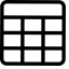 Grid Icon, grid,layout,table