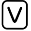 Letter V Icon, letter V,alphabet,icon