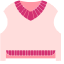 Knitted Vest Icon, knitted,vest