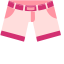Shorts Icon, pink,shorts