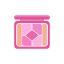 Blush Palette Icon, blush palette,cheek makeup