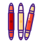 Highlighter Pen Icon, highlighter pen,makeup