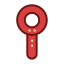 Red Hair Dryer Icon, hair dryer,hair tool