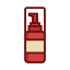 Red Lotion Bottle Icon, lotion,skin care