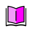 Open Book Icon, book,open,reading
