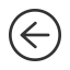 Circled Left Arrow Icon, arrow,circle,left