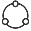 Process Icon, circles,process,workflow