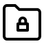 Locked Folder Icon, folder,lock,security