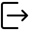Log Out Arrow Icon, arrow,log out,user