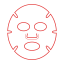 Facial Mask Icon, facial mask,skincare