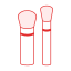 Makeup Brushes Icon, makeup brushes,makeup