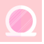 Cushion Mirror Icon, cushion mirror,makeup tool