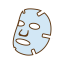 Facial Mask Icon, facial mask,skincare,beauty