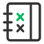 Wrong Questions Icon, notebook,questions,wrong