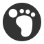 History On Icon, history,on,footprint