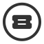 Round Ticket Icon, ticket,outline,circle