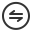 Round Transfer Icon, transfer,arrows,outline