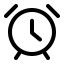 Clock with Lines Icon, clock,time