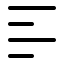 Horizontal Lines Icon, lines,menu