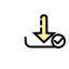 Download Check Icon, download,check,yellow