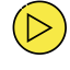 Play Button Icon, play,button,yellow circle