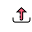 Up Arrow Icon, up,arrow,red