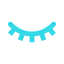 Hide Eyelash Icon, eyelash,hide,privacy