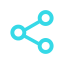 Share Nodes Icon, share,nodes,connect