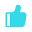Solid Thumbs Up (Favorite) Icon, favorite,thumbs up,like