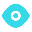 Solid Visible Eye Icon, visible,eye,view