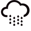 Heavy Rain to Rainstorm at Night Icon, night,rain