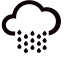 Heavy Rainstorm at Night Icon, night,rainstorm