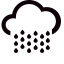 Heavy Rainstorm to Severe Rainstorm Icon, rainstorm,weather