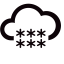 Heavy Snow Icon, snow,weather