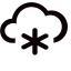Light Snow Icon, snow,weather