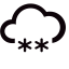 Light Snow to Moderate Snow Icon, snow,weather